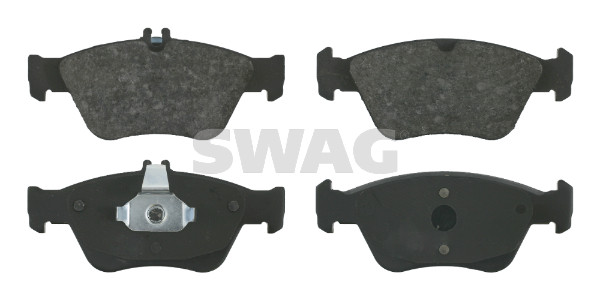 Kit pastiglie freno, Freno a disco - 10 91 6027 SWAG